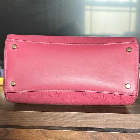 Coach Rowan in Signature Perforated Leather - Picture 2 of 4